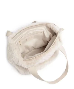 Verry L Shopper Kunstfell creme