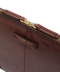 Vespucci Laptophülle 13″ glattes Rindsleder braun
