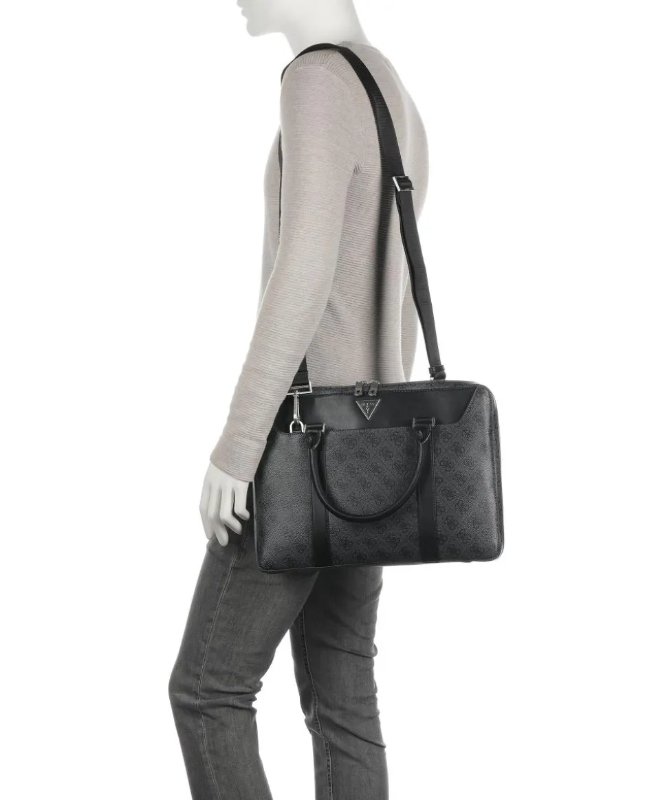 Vezzola Aktentasche 13″ Lederimitat anthrazit