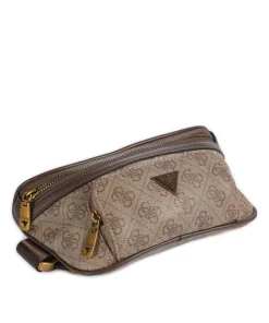 Vezzola Eco Gürteltasche Lederimitat beige