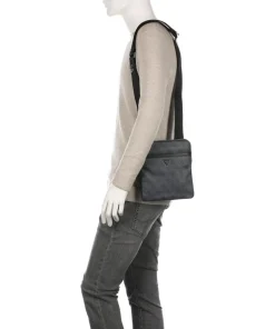 Vezzola Umhängetasche Polyurethane anthrazit
