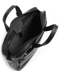 VIBE Aktentasche 15″ genarbtes Rindsleder schwarz