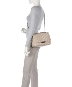 Victoria M Schultertasche Lederimitat altrosa