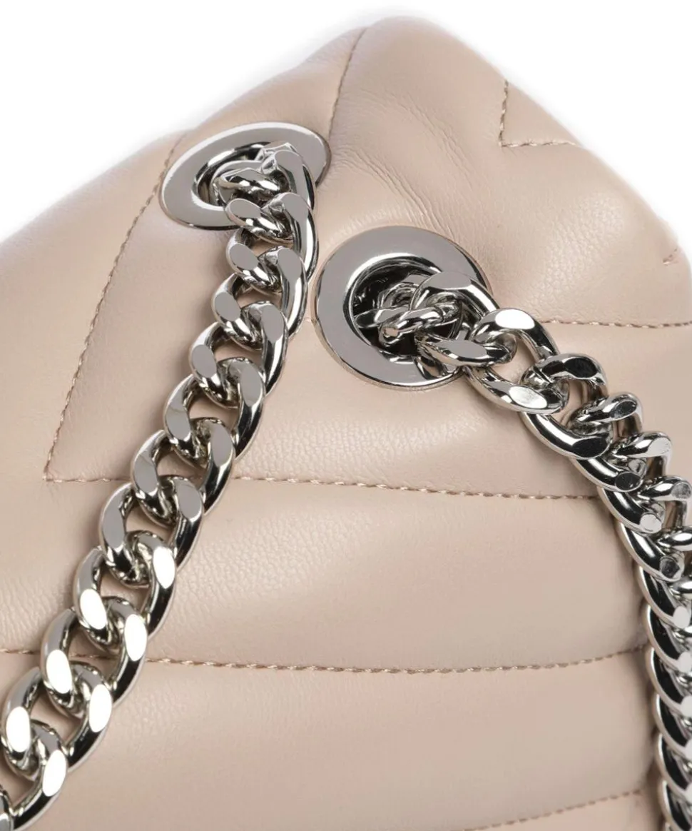 Victoria M Schultertasche Lederimitat altrosa