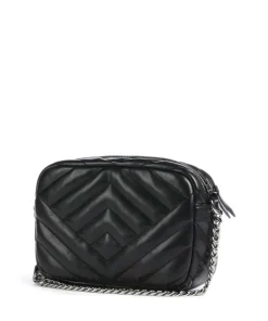 Victoria Umhängetasche Lederimitat schwarz