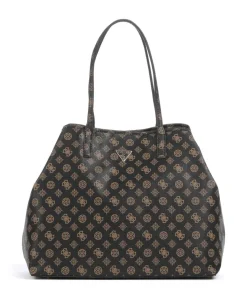 Victtoria Eco Shopper Lederimitat dunkelbraun