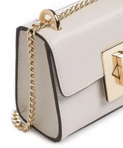 Viena S Schultertasche fein genarbtes Rindsleder elfenbein