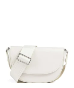 Vika Umhängetasche Lederimitat elfenbein