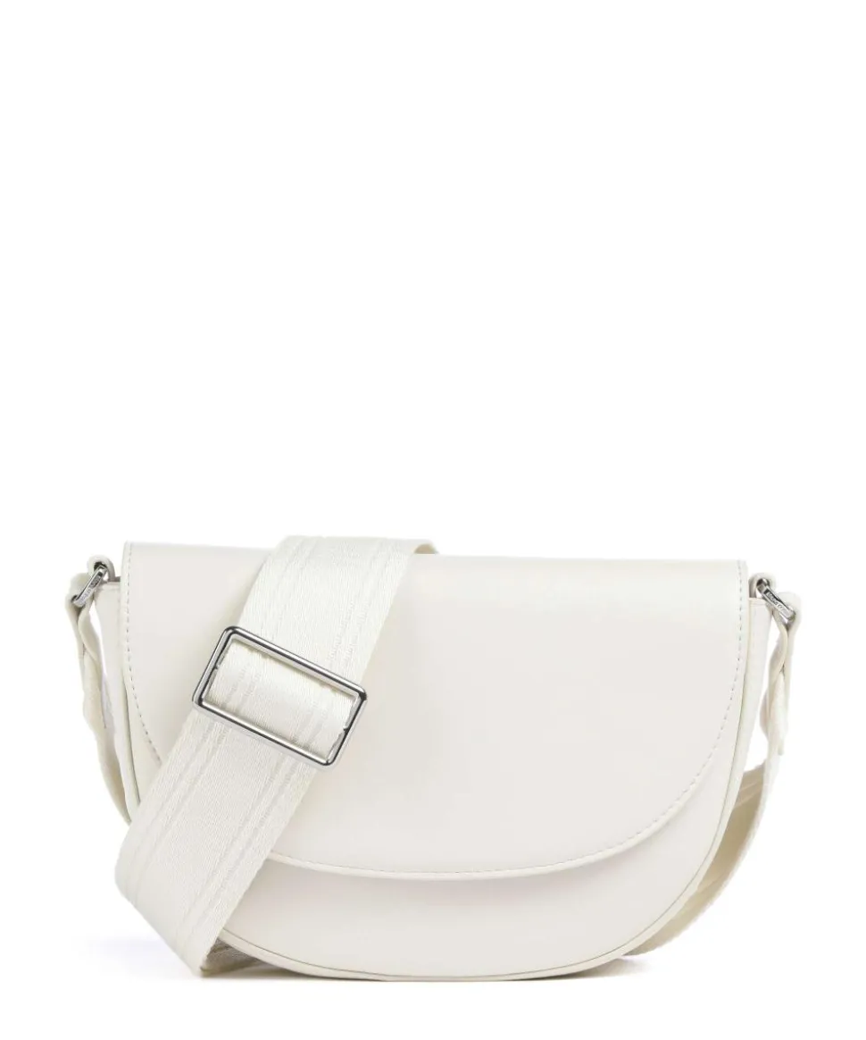 Vika Umhängetasche Lederimitat elfenbein