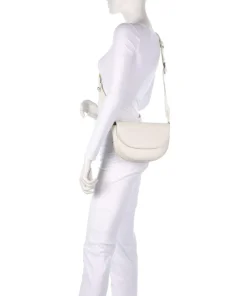 Vika Umhängetasche Lederimitat elfenbein