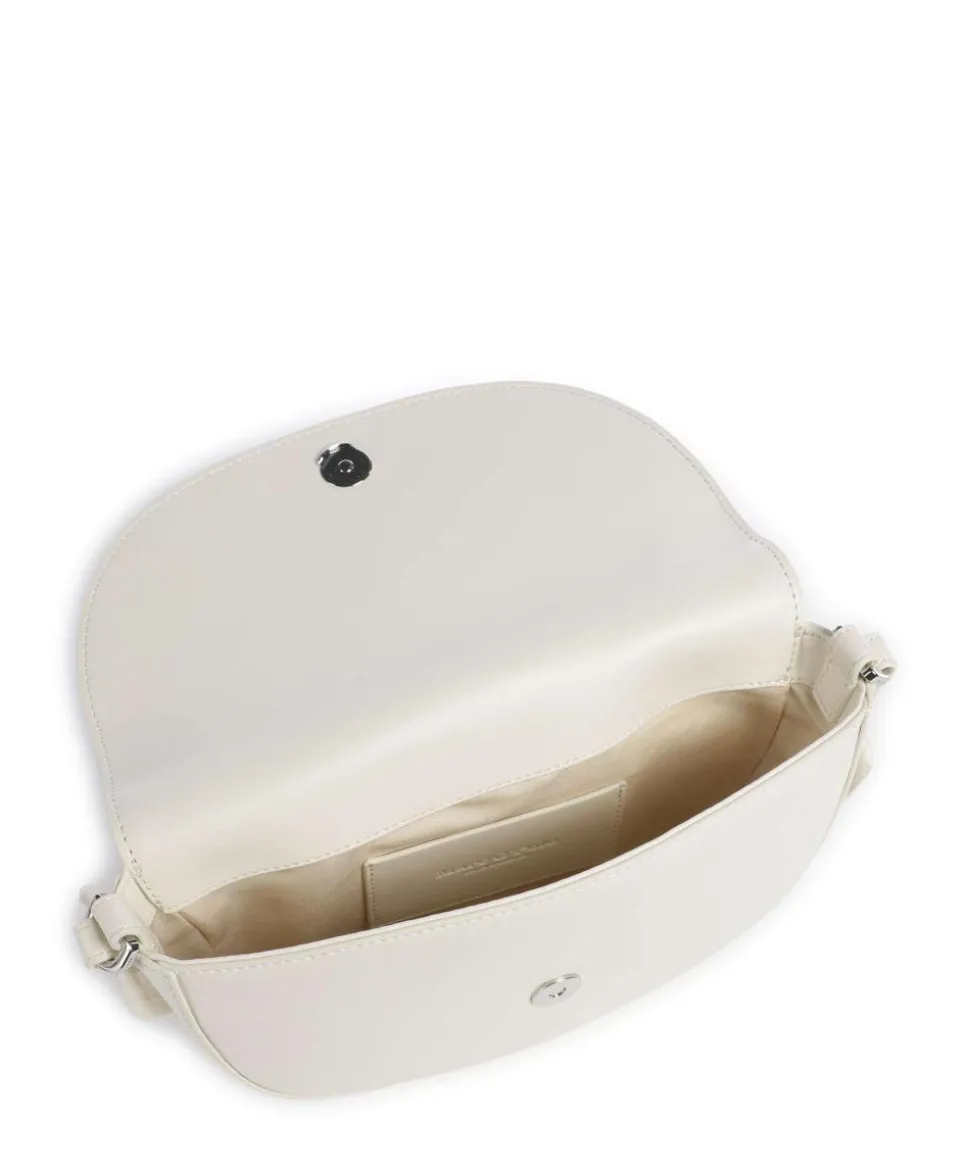 Vika Umhängetasche Lederimitat elfenbein