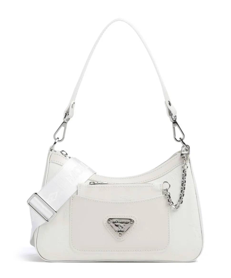 Vinerus Castiel Schultertasche Canvas weiß