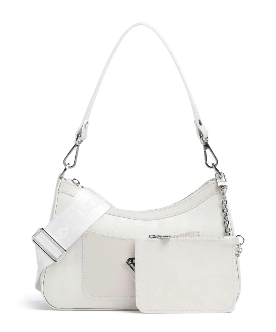 Vinerus Castiel Schultertasche Canvas weiß