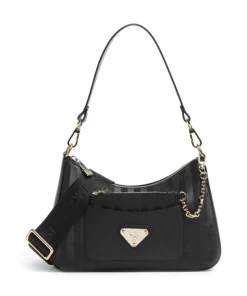 Vinerus Castiel Schultertasche Canvas schwarz