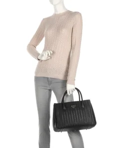 Vinerus Donat Handtasche Canvas schwarz