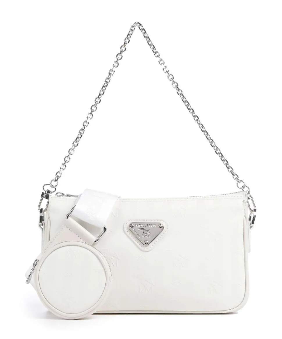 Vinerus Zell Schultertasche Canvas weiß