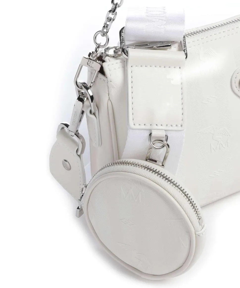 Vinerus Zell Schultertasche Canvas weiß