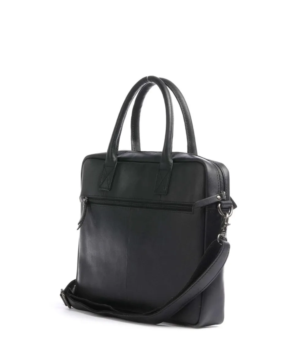 Vintage Jack Aktentasche 13″ Leder schwarz