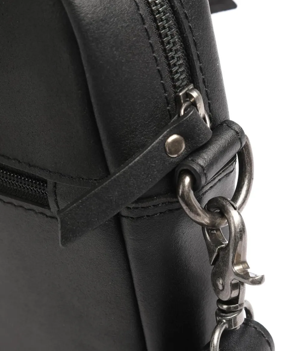 Vintage Jack Aktentasche 13″ Leder schwarz