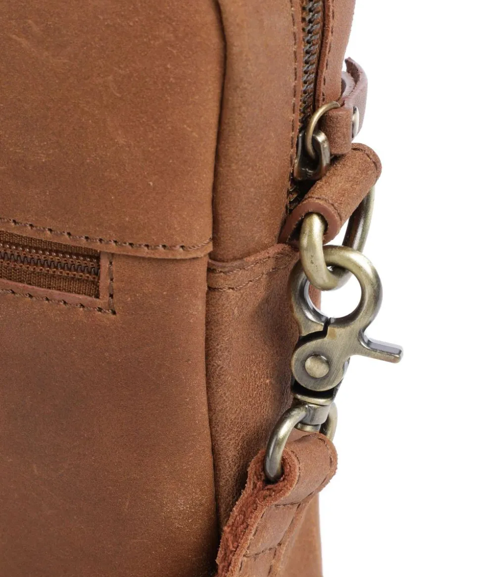 Vintage Jack Aktentasche 13″ Leder cognac