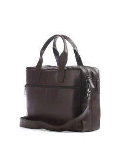 Vintage Jesse Aktentasche 15″ Leder dunkelbraun