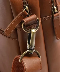 Vintage Jesse Aktentasche 15″ Leder cognac