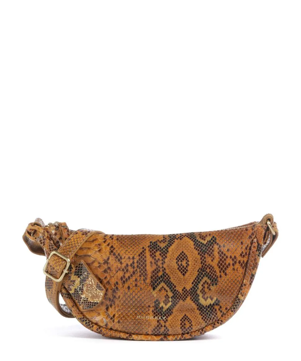 Vintage Veda Umhängetasche Leder hellbraun