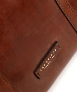 Vittoria Shopper glattes Rindsleder braun