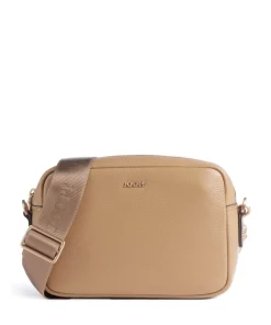 Vivace Cloe Umhängetasche genarbtes Leder beige