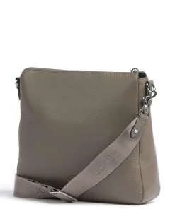 Vivace Jasmina Umhängetasche genarbtes Rindsleder taupe