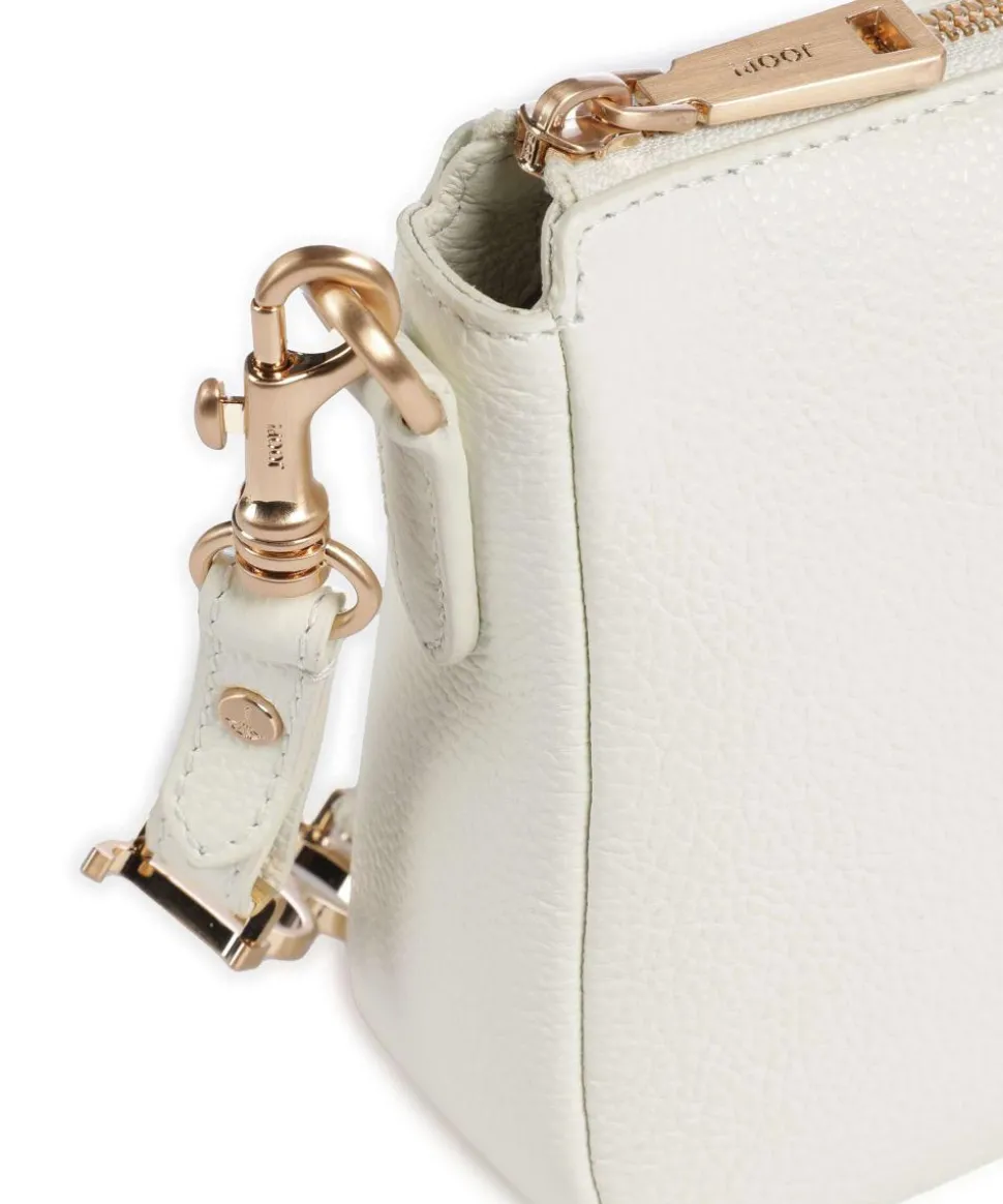 Vivace Jasmina Umhängetasche genarbtes Rindsleder weiß