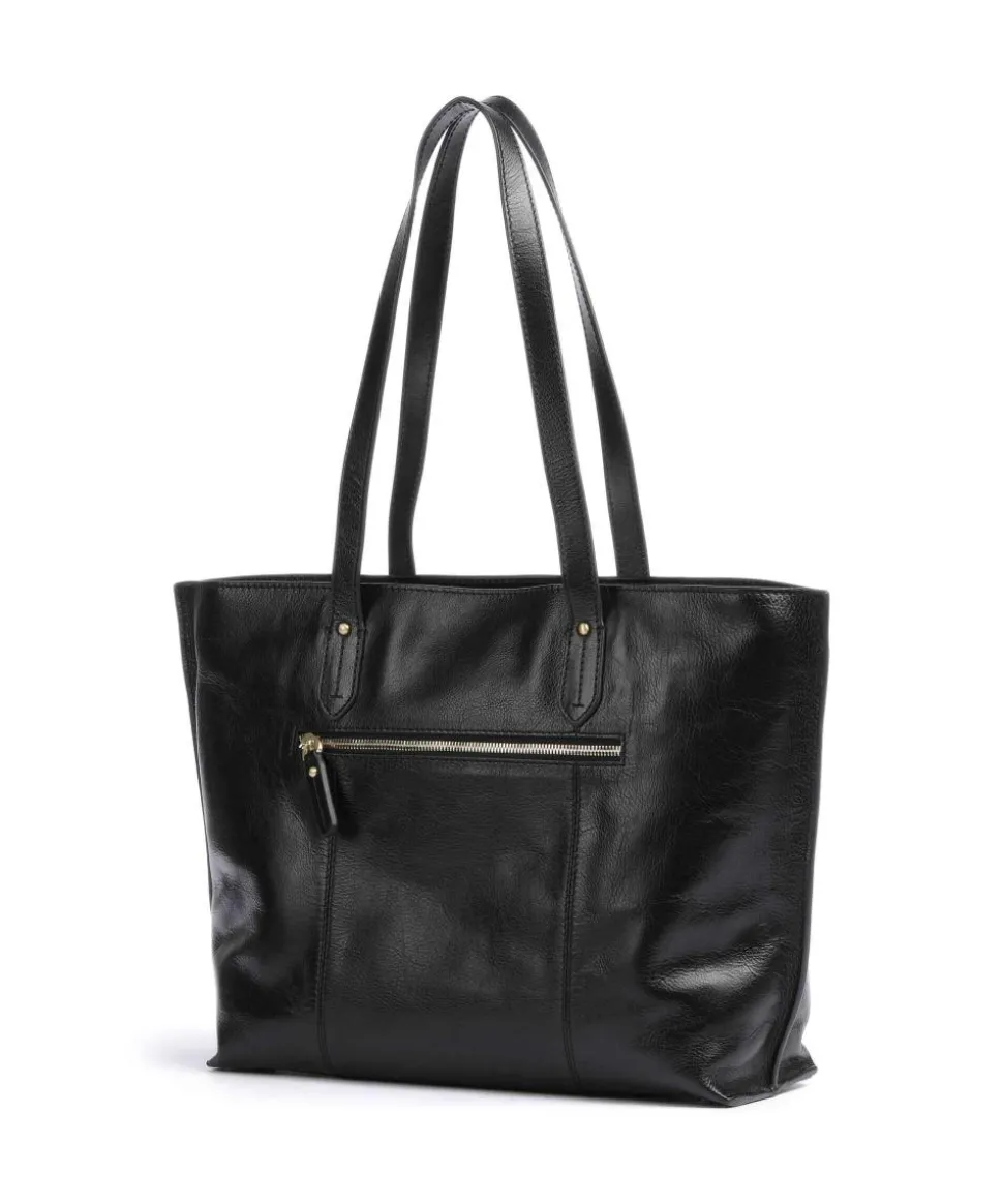 Volterra L Shopper Leder schwarz