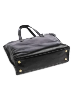 Volterra L Shopper Leder schwarz