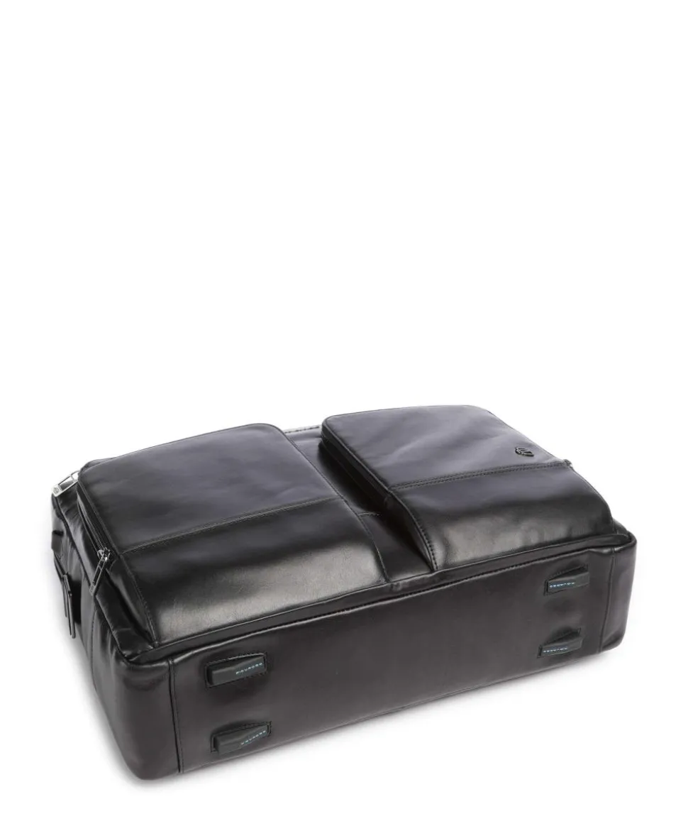 W136 Aktentasche 15″ fein genarbtes Rindsleder schwarz