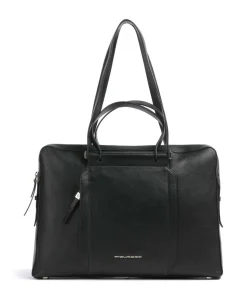 W92 Aktentasche 15″ genarbtes Rindsleder schwarz