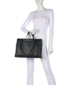 W92 Aktentasche 15″ genarbtes Rindsleder schwarz