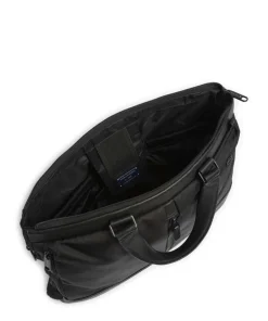 W138 Aktentasche 16″ recyceltes Polyester schwarz