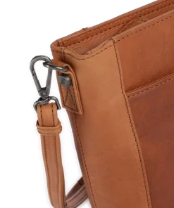 Wax Pull Up Cow Moore Bucket bag fein genarbtes Rindsleder cognac