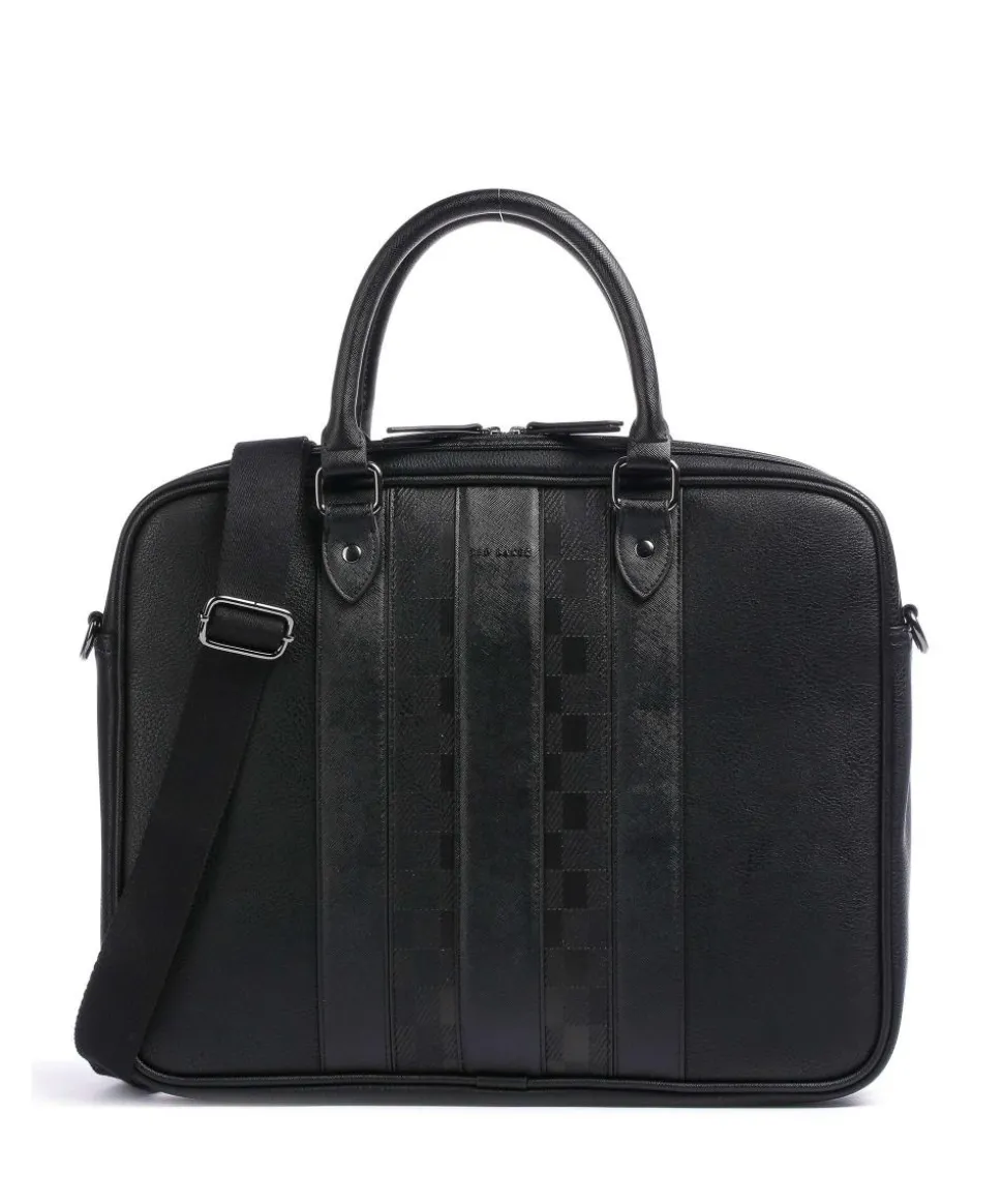 Waymon Aktentasche 15″ Lederimitat schwarz