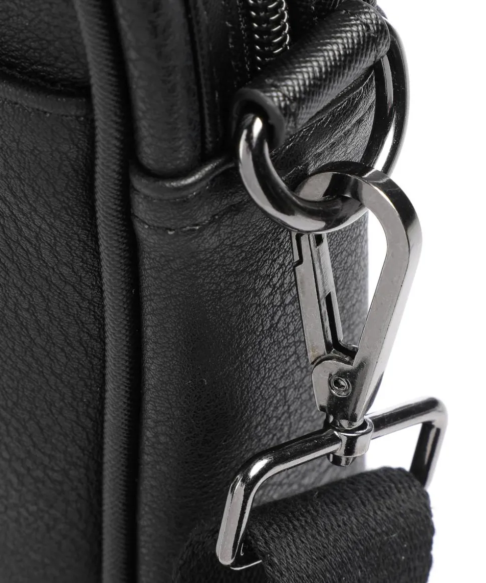 Waymon Aktentasche 15″ Lederimitat schwarz