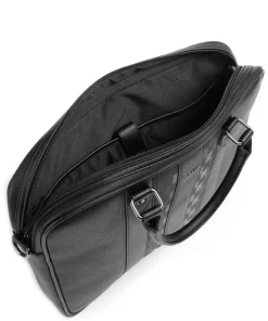 Waymon Aktentasche 15″ Lederimitat schwarz