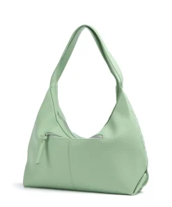 Weave Harmony Schultertasche Schafsleder mintgrün