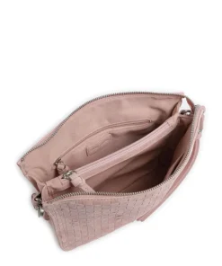 Weave Harmony Schultertasche Schafsleder rosa