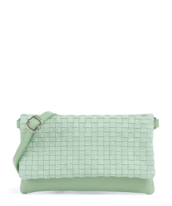 Weave Harmony Umhängetasche Schafsleder mintgrün
