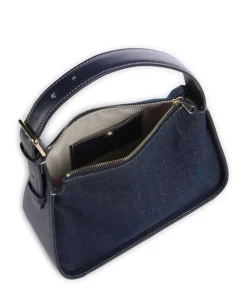 Westwell Lane Schultertasche Canvas dunkelblau