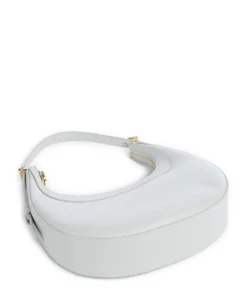 Whisper Schultertasche genarbtes Rindsleder hellblau