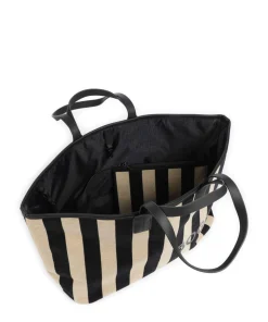 Wiesen Neve Lotta Shopper Baumwolle beige/schwarz