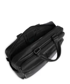 Wollem Aktentasche 15″ genarbtes Rindsleder schwarz