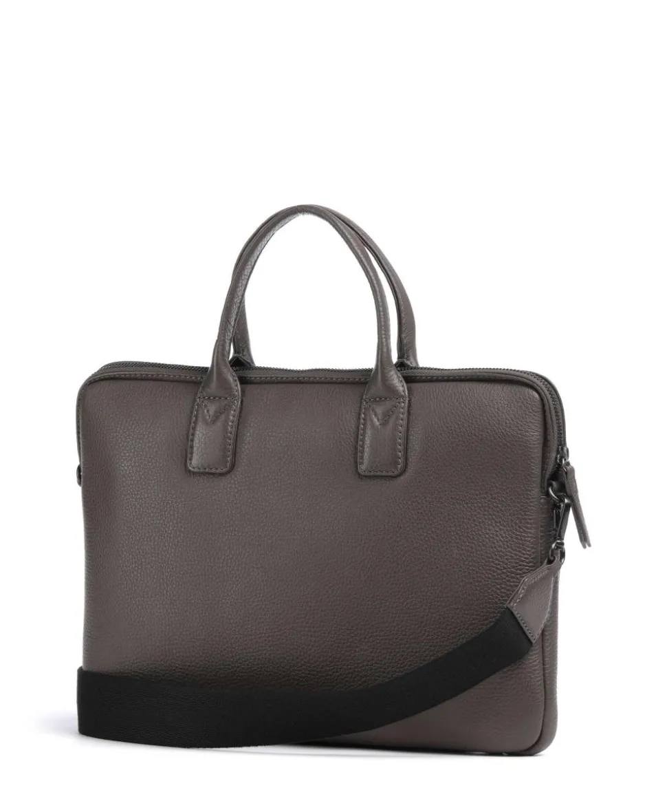 Wrap Aktentasche 14″ genarbtes Rindsleder mud