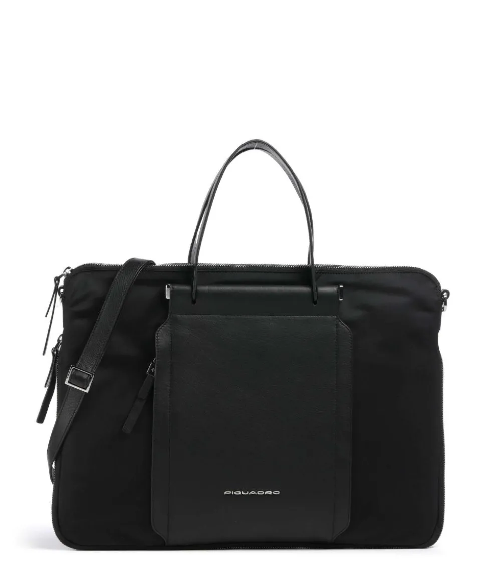 W92T Aktentasche 15″ recyceltes Nylon schwarz